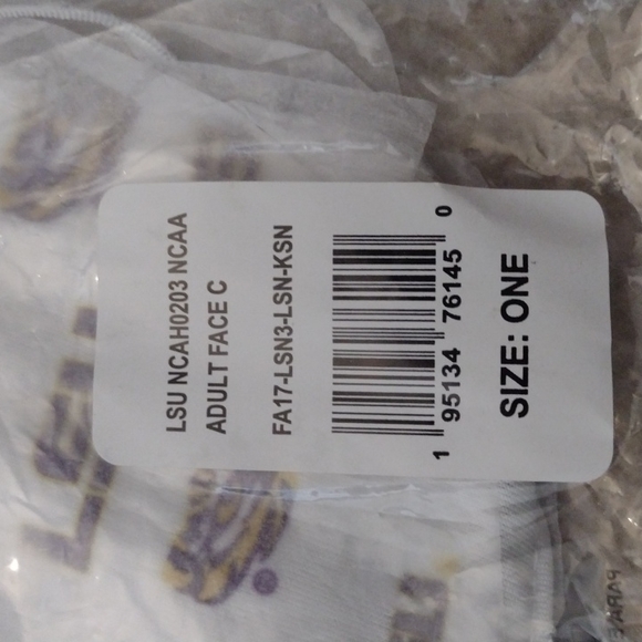 Fanatics LSU Tigers 3pk Facemasks - Picture 3 of 4